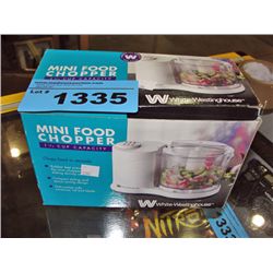 White westing house mini food chopper