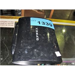 Dynex portable DVD player