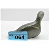 Image 1 : Inuit soapstone carved bird, signed by artist