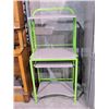 Image 1 : Lime green and grey work desk