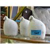 Image 1 : 3pc Ceramic garden sheep set
