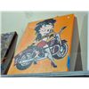 Image 1 : Betty Boop oil on canvas transfer print