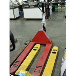 Westward pallet jack - yellow