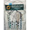 Image 1 : Iron garden arbour with gates (2 box set)