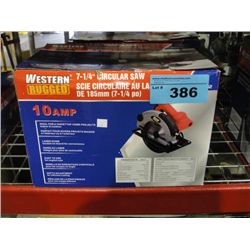 WEstern Rugged 7 1/4" circular saw
