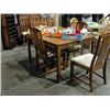 Image 1 : 5pc dining table set; table with 4 chairs
