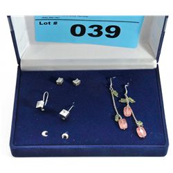 Estate Sterling Silver Earrings
