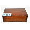 Image 2 : Hand crafted wooden dove tailed lidded keepsake