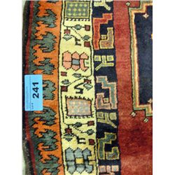 Hand knotted persian area rug runner
