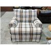 Image 2 : 2pc contemporary overstuffed sofa and chair set