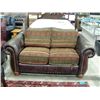 Image 1 : Burgandy leather with upholstered cushions