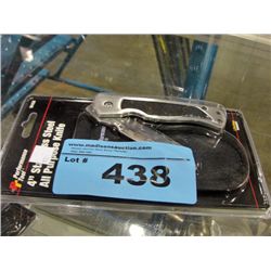 One 4" stainless steel all purpose knife