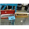 Image 1 : Box of sockets and a box of small wood workers