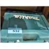 Image 1 : Makita cordless drill set with 2 batteries and
