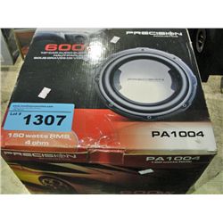 Precision 600W car subwoofer
