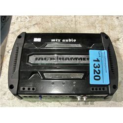 MTX jack hammer car audio  amp