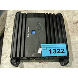 Alpine car audio amp