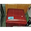 Image 1 : Leather footstool ottoman with underseat storage