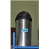 Image 1 : Stainless steel lidded garbage can