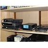 Image 1 : Shelf lot of assorted home electronics