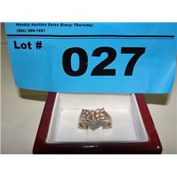 14k gold half carat diamond ring