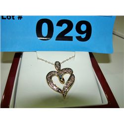 10k gold diamond necklace
