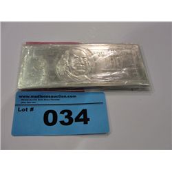 American one hundred dollar 4ounce aluminum bar