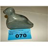 Image 1 : Inuit soapstone carving - artic bird,