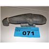 Image 1 : Inuit soapstone carving - whale, signed by artist