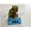 Image 1 : hand carved soapstone owl carving