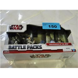 Starwars legacy colllection battle pack set