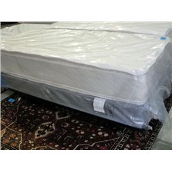 Super singlesize mattress and boxspring set