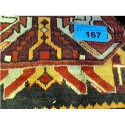 Hand knotted persian area rug