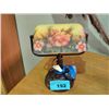 Image 1 : Tiffany style desk lamp with floral painted shade