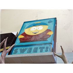 Oil on canvas transfer print south park's Cartman