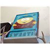 Image 1 : Oil on canvas transfer print south park's Cartman
