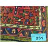 Image 1 : Hand knotted persian area rug runner