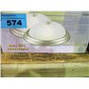 Image 1 : Ceiling light fixture twin pack