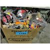 Image 1 : Box full of assorted collectors toys