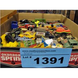 One box of assorted collectors toy cars