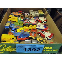 One box of assorted collectors toy cars