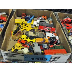 One box of assorted collectors toy cars
