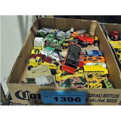 One box of assorted collectors toy cars
