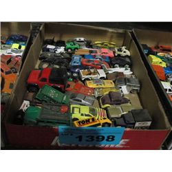 One box of assorted collectors toy cars