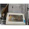 Image 1 : Framed spitfire war plane print