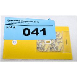 Certified .999 Gold mini Bar