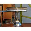 Image 1 : Marble and brass bankers lamp