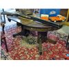Image 1 : Early 1900s oak split pedastol barley table with