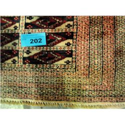 Hand knotted persian area rug