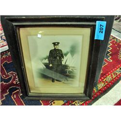 Framed early soldier print